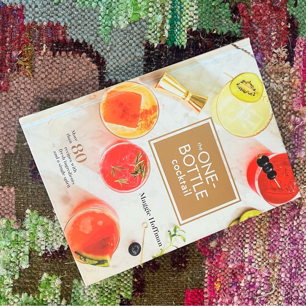 Anthropologie Bar Book: One Bottle Cocktail Coffee Table Book